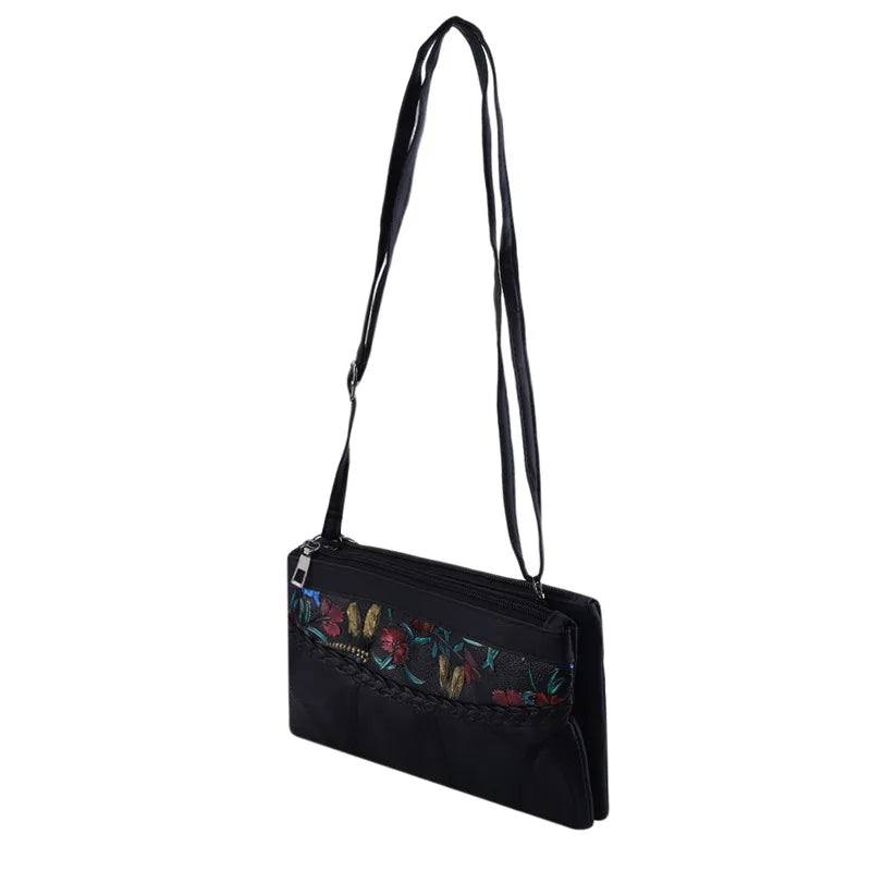 Designer Women Crossbody Bag Soft Pu Leather Shoulder Bag Good Quality Messenger Bag Small Size Purse Ladies Handbags Black Flap.