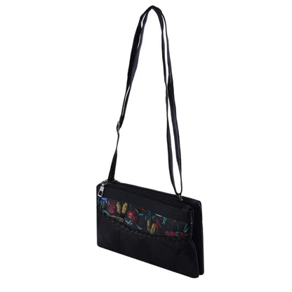 Designer Women Crossbody Bag Soft Pu Leather Shoulder Bag Good Quality Messenger Bag Small Size Purse Ladies Handbags Black Flap.