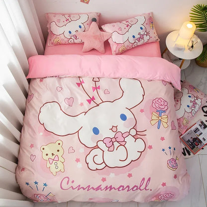 Sanrio Cinnamorolls Animation Derivatives Bedding Sets Australia /Europe/USA Full Queen King Size Quilt Duvet Cover.