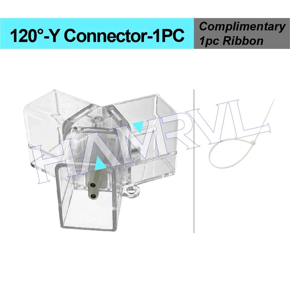 Garage Accessories DIY LED tube Hexagon connector cable for honeycomb Lamp 110-240V for Barbershop Workshop 4s Car Body Lighting