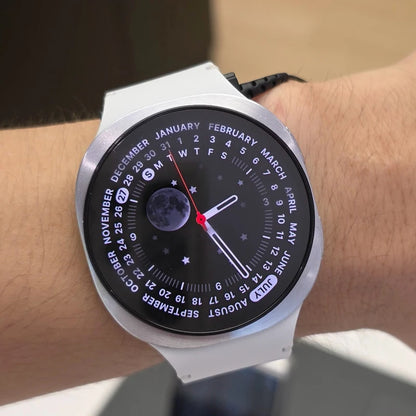 Samsung Galaxy Watch 8 new 2025 30-hour battery life with AOD on, supports wireless charging (charger included); Bluetooth 5.3,.