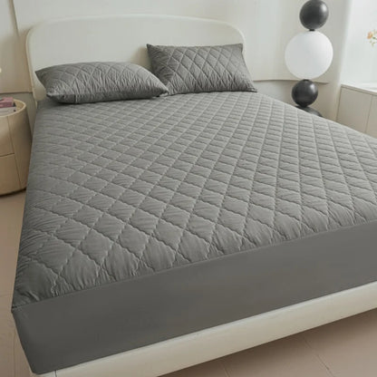 Thick Waterproof Mattress Cover Mattress Protector Queen King Fitted Sheet Mattress Topper Pad For Hotel (No Pillow Case).