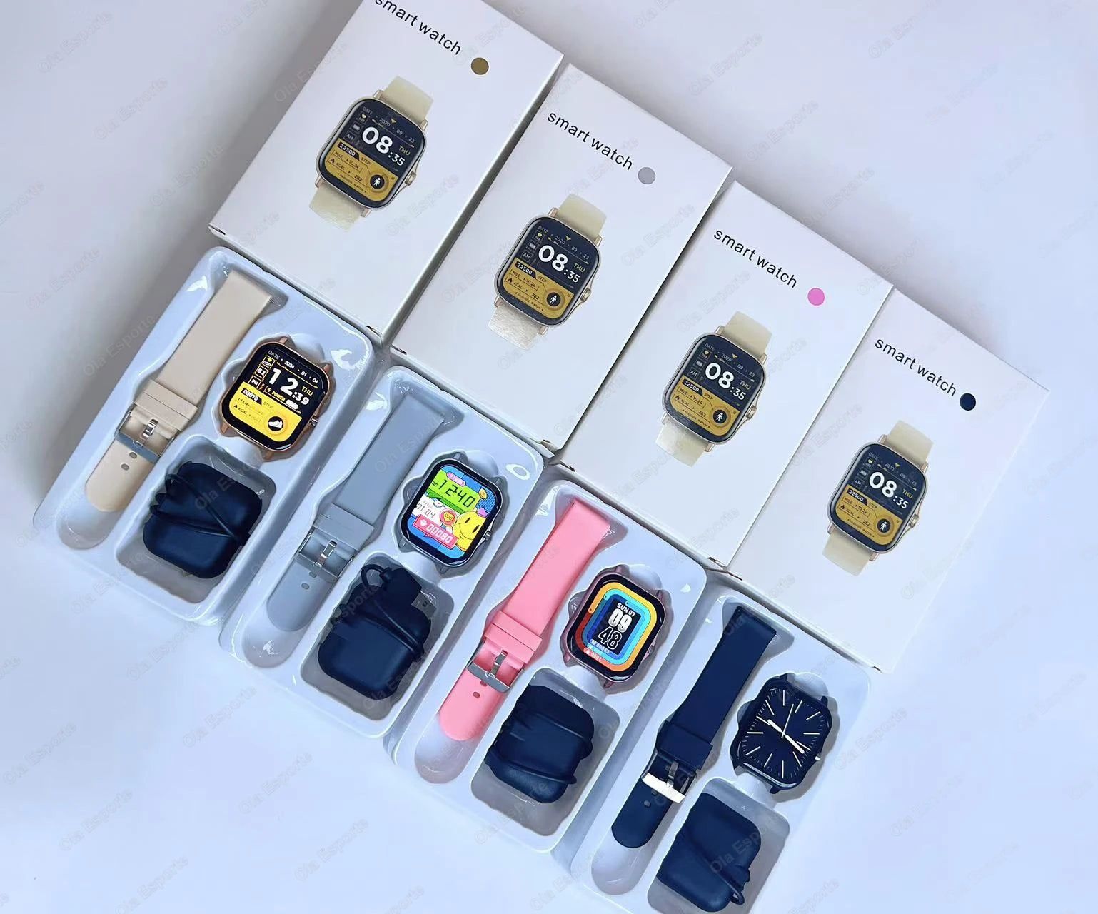 Outdoor Sports Smart Watch Wireless Calling Information Reminder Wallpaper Change Men's and Women's Waterproof Smartwatch 2025.