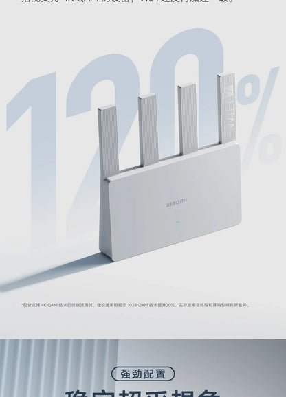 Xiaomi Router BE3600 WiFi 7 Dual-Band Qualcomm quad-core Gaming Acceleration 3570Mbps Dual WAN LAN Mesh Network Repeater VPN.