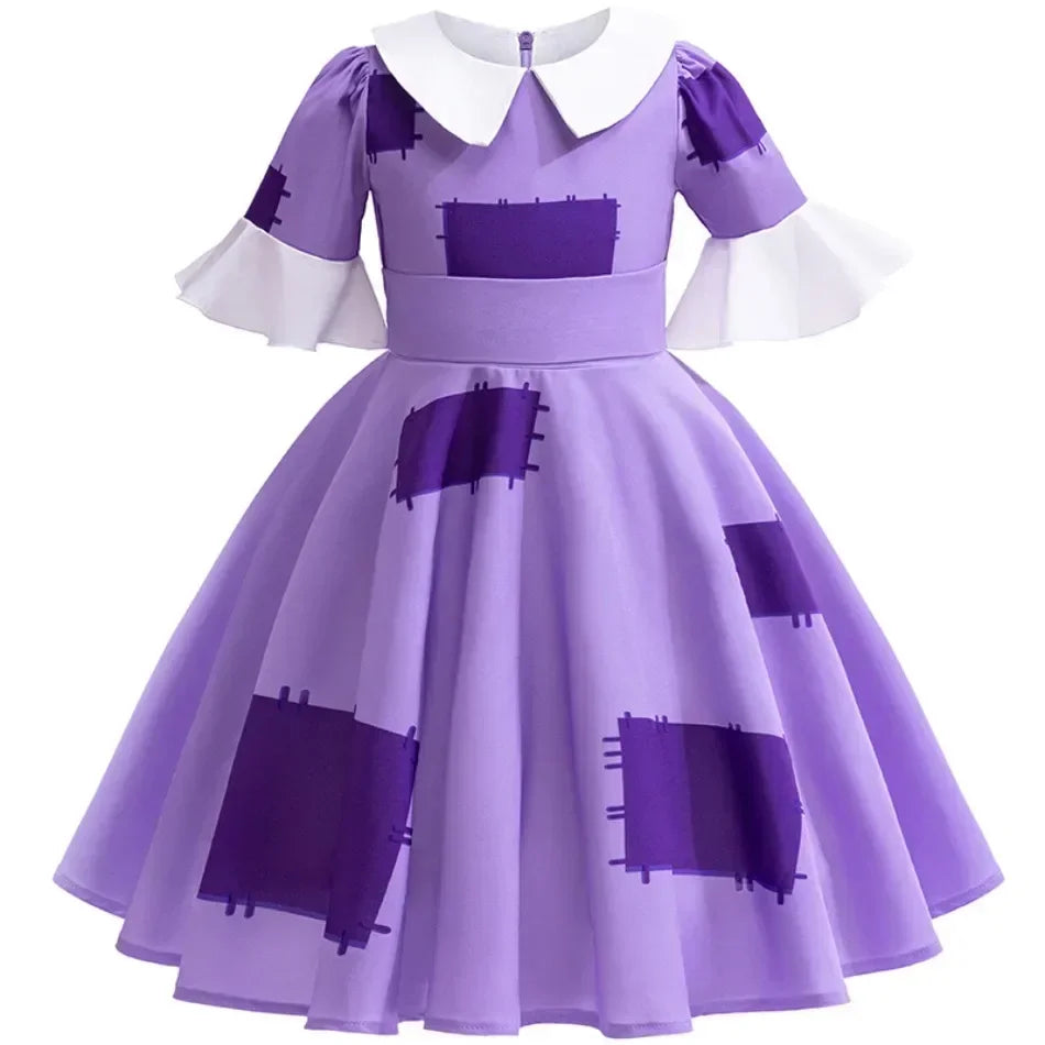 Mädchen Anime Cartoon Pomni Raghata Jax Caine Cosplay Kostüm erstaunliche digitale Zirkus Cosplay Clown Kind Overall Jungen Halloween Anzug