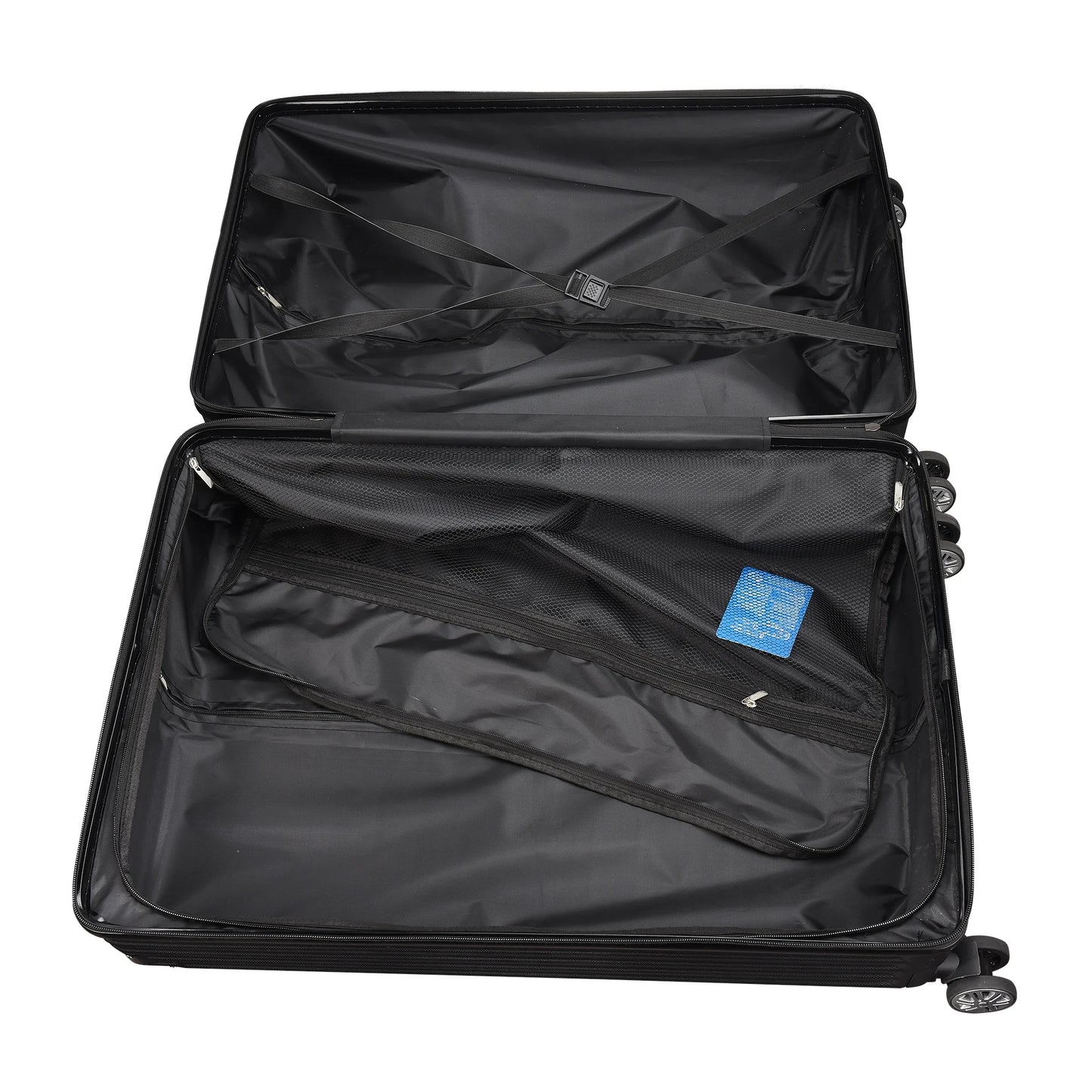 3 Stück Koffer und Trolleys 28/24/20 Zoll – Handgepäckkoffer mit Passwortsperre – Reisekoffer mit Rollen – Hartschalenkoffer klein.