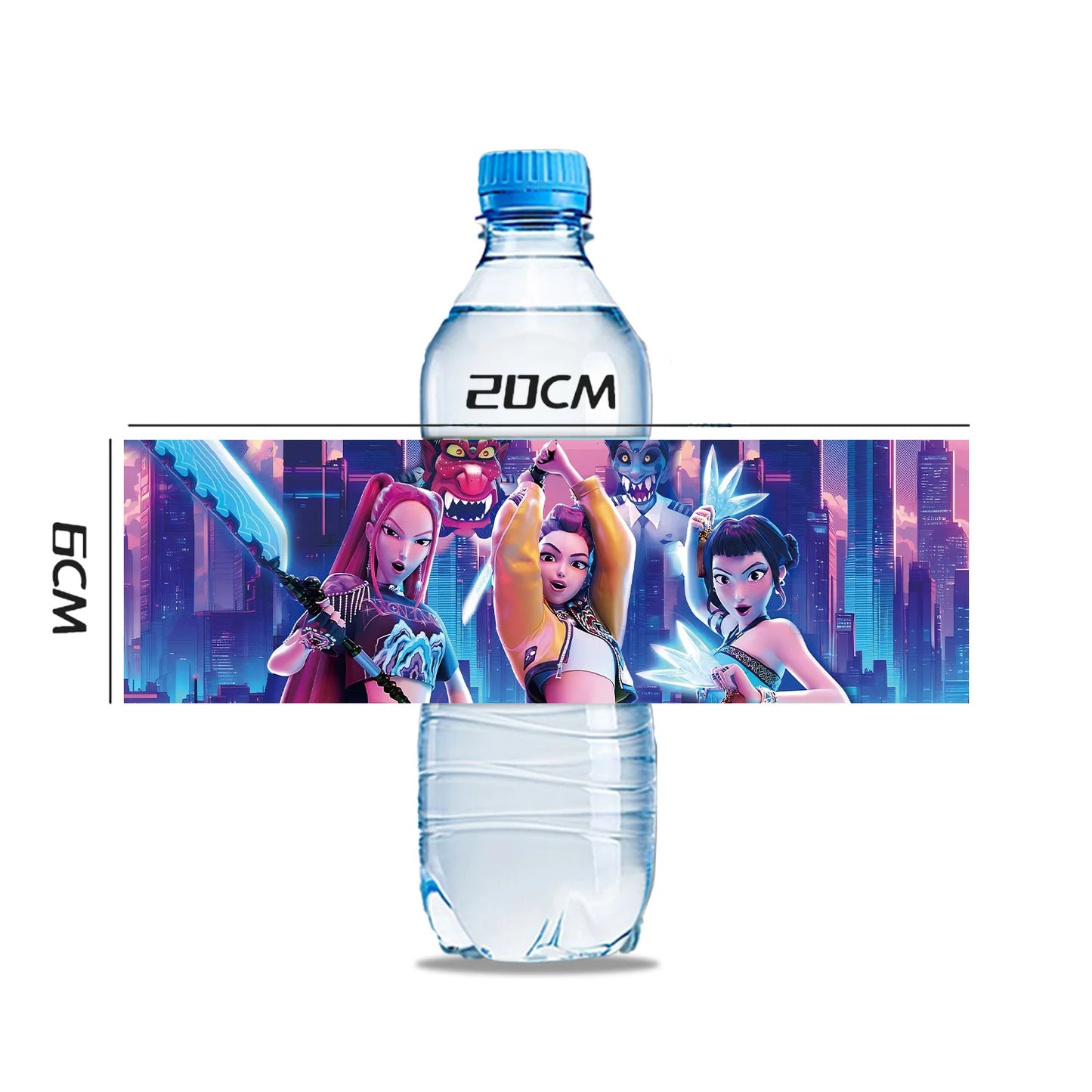 Kpop Demon Hunter Geburtstag Party Dekoration Geschirr Thema für Mädchen Event liefert Kuchen Topper Candy Box Teller Tassen Servietten