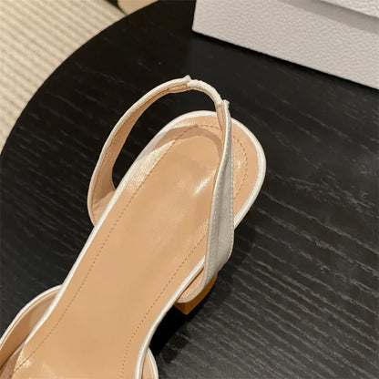 Liyke Spring Summer Fashion Rhinestone Bowknot Women Pumps Sexy Silk Pointed Toe Strange High Heels Party Prom Shoes Gold Silver