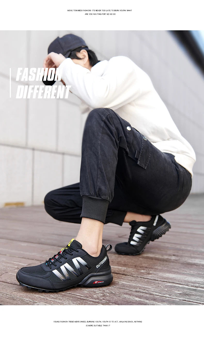 Wasserdicht Männer Wanderschuhe Outdoor Trainer Lace-up Klettern Schuhe Frauen Trekking Turnschuhe Wandern Jagd Taktische Turnschuhe.