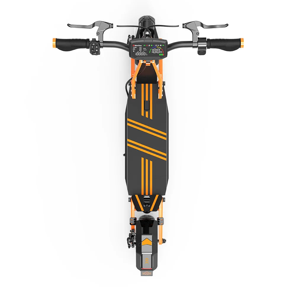 DriveTron DT10 Dual Electric E-Scooter 1400*2W Peak Power 48V20.8AH Battery 10‘’ City Tire Adult Electric Scooter.