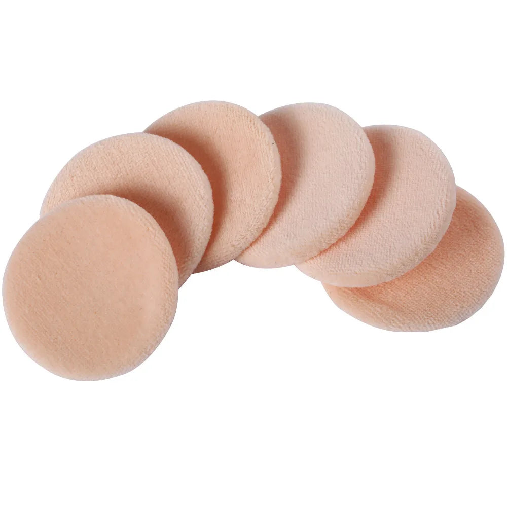 5PCS/set Women Beauty Facial Face Body Powder Puff Cosmetic Makeup Foundation Soft Sponge Lady Cute Gift Girlfriend Mom Wife.