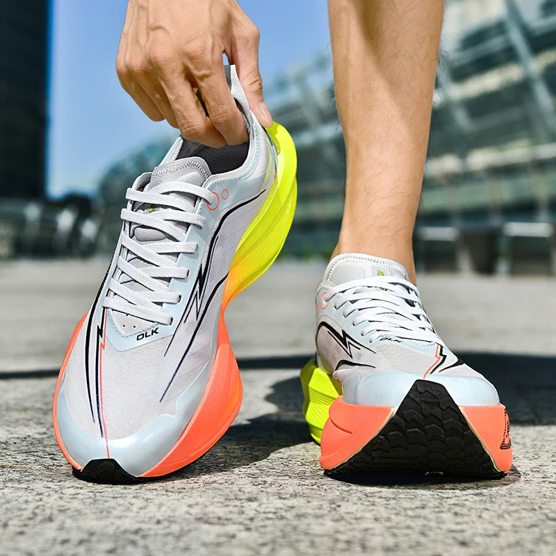 Weiche Sohle Dämpfung männer Laufschuhe für Frauen Hochwertige Straße Jogging Schuhe Licht Bequeme Turnschuhe Mesh Training Schuhe männlichen.
