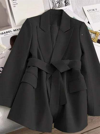 Blazer für Damen, Frühling und Herbst, neu in der Oberbekleidung, Bürodame, modische Blazer, lockere Passform, Damenbekleidung, Mäntel, Damenjacke.