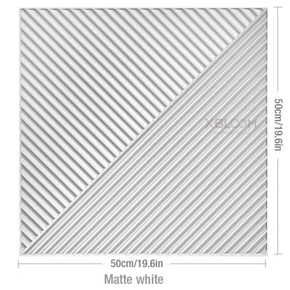 4pcs 50x50cm Champagne gold color 3D Wall Panel Shining Gold 3D Wall Sticker Wedding party background wall art Wood grain paper