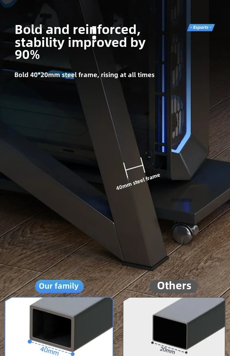 Moderne Doppel Computer Schreibtische Hause Desktop E-sport Gaming Tisch Schlafzimmer Einfache Schreibtisch Student Studie Tische Büro Möbel EE