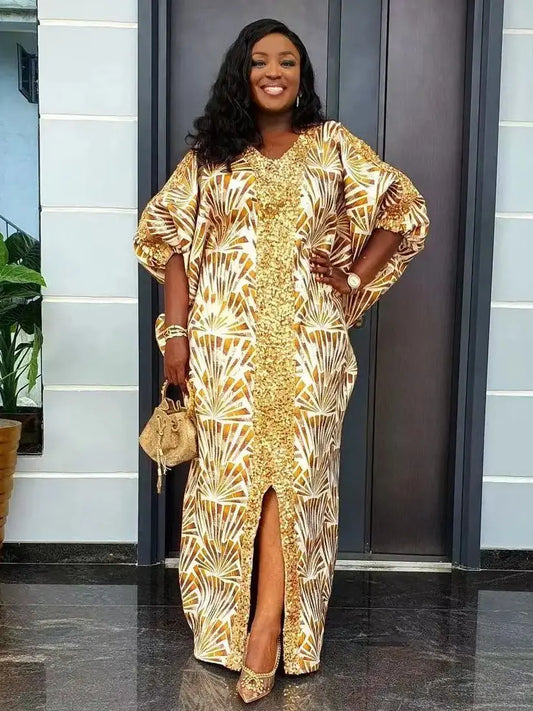 Abayas For Women Dubai Luxury 2025 African Muslim Fashion Dress Caftan Marocain Evening Party Dresses Boubou Robe Djellaba Femme.