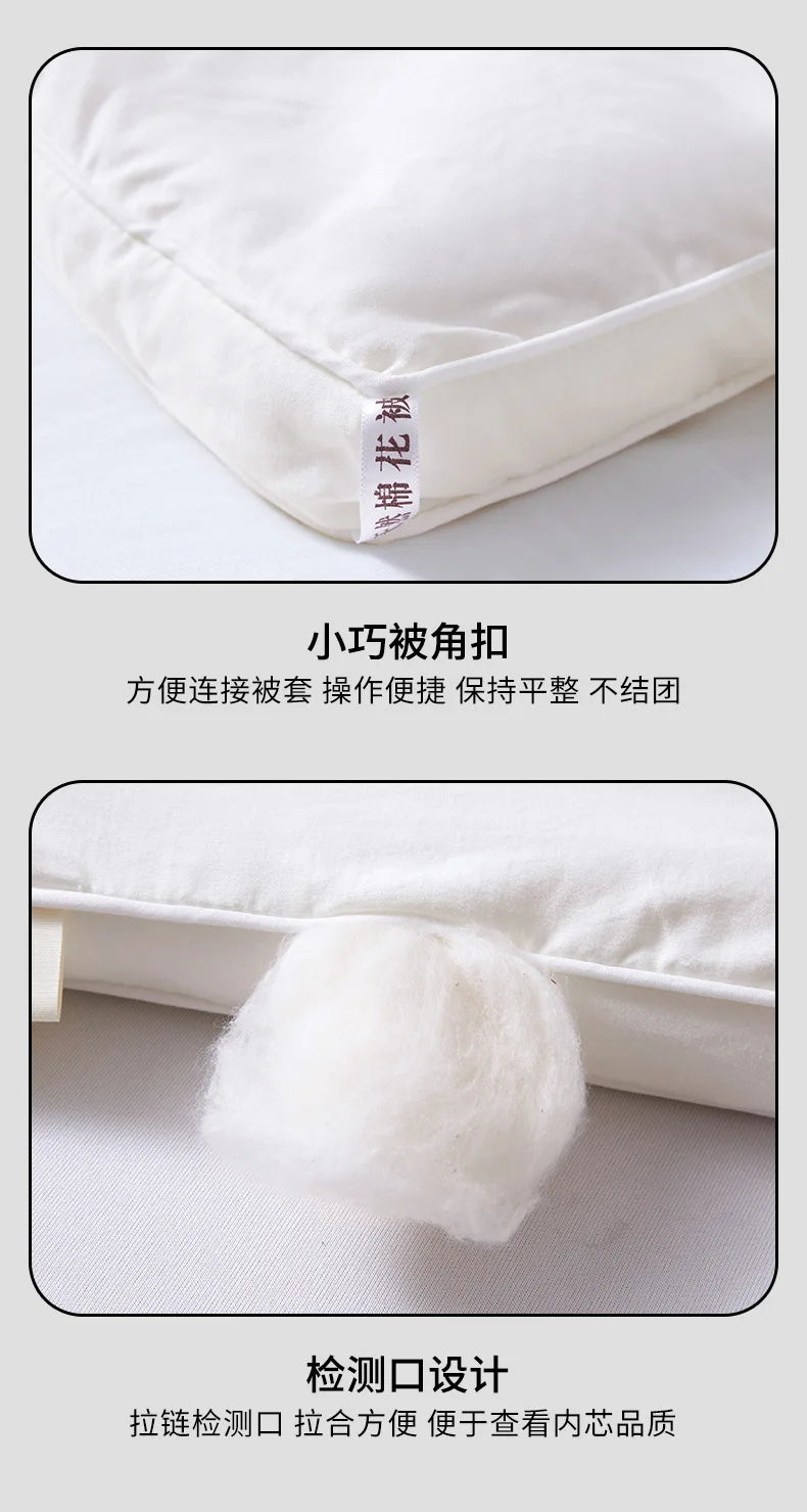 2025 new class A Xinjiang cotton thickened winter quilt spring and autumn quilt pure cotton quilt student dormitory warm.