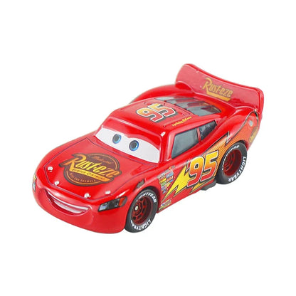 Disney Pixar Cars 2 3 Lightning McQueen Div Fritte Frank Mater Chick Hicks 1:55 Diecast Vehicle Metal Toy Car Kid Birthday Gift.