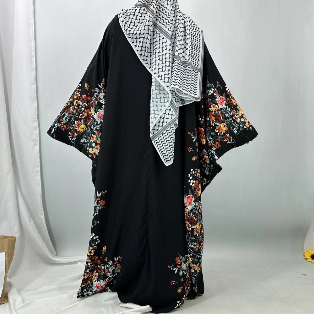 Ramadan Plus Size Abaya Damen Dubai Luxury Islam Arabic Women Muslim Maxi Dresses Clothing Kebaya Kaftan Robe Femme Musulmane.