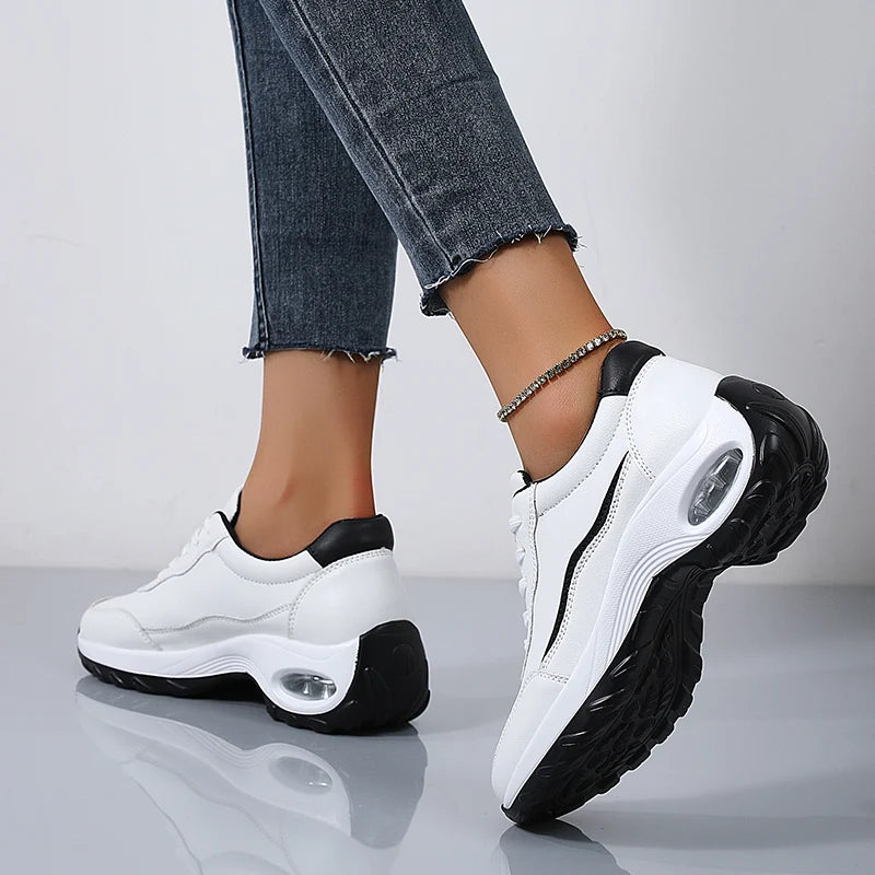 Shoes for Women Platform Casual Sneakers Designer Brand Luxury Women Walking Shoes Wedges Chunky Hiking Woman Sports Shoes 2024.