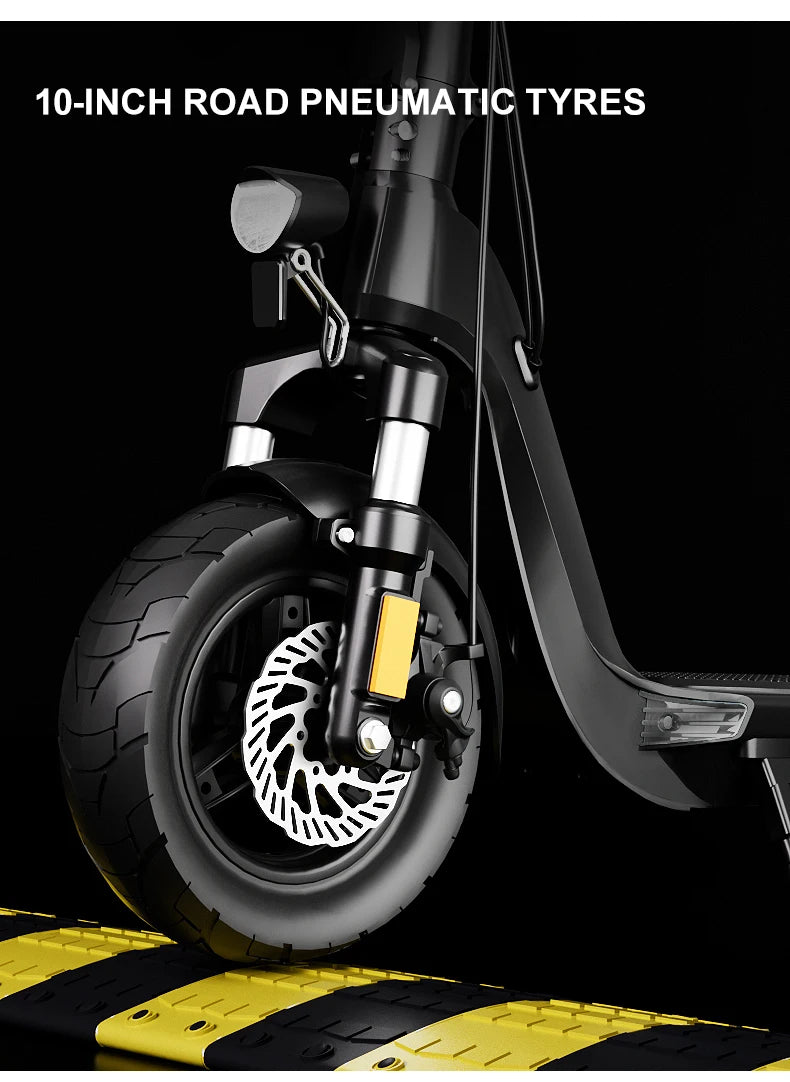 JOYOR C10E(ABE) Certification Electric Scooter  500W Motor Adult E-Scooter 10-inch Pneumatic Tire 48V10.4ah Battery E Scooter.