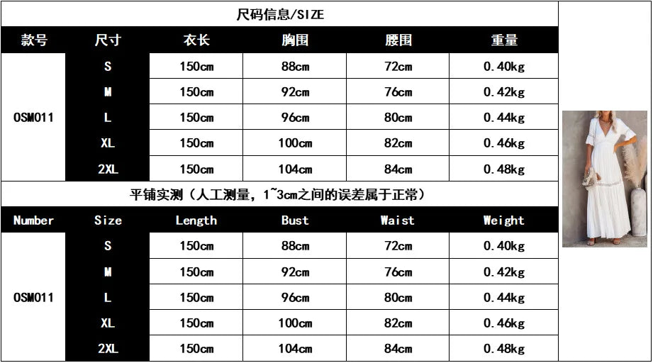 Spitze Splice Maxi Party Kleider Frauen Tiefem V-ausschnitt Sexy Lange Pareo Weibliche Flare Hülse Weißes Kleid Tanz Tragen Kostüm.
