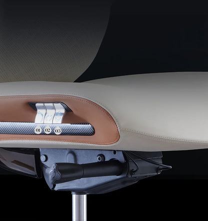 Studie Drehbarer Bürostuhl Liege Moderner Lazy Ergonomischer Thron Leder Bürostuhl Nordic Computer Mobilya Salonmöbel