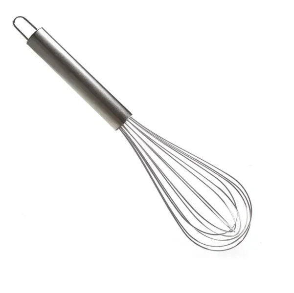 10-inchManual Egg Beater Stainless Whisk Kitchen Wire Balloon Whisk Milk Egg Beater Egg Mixing Mixer Tools.