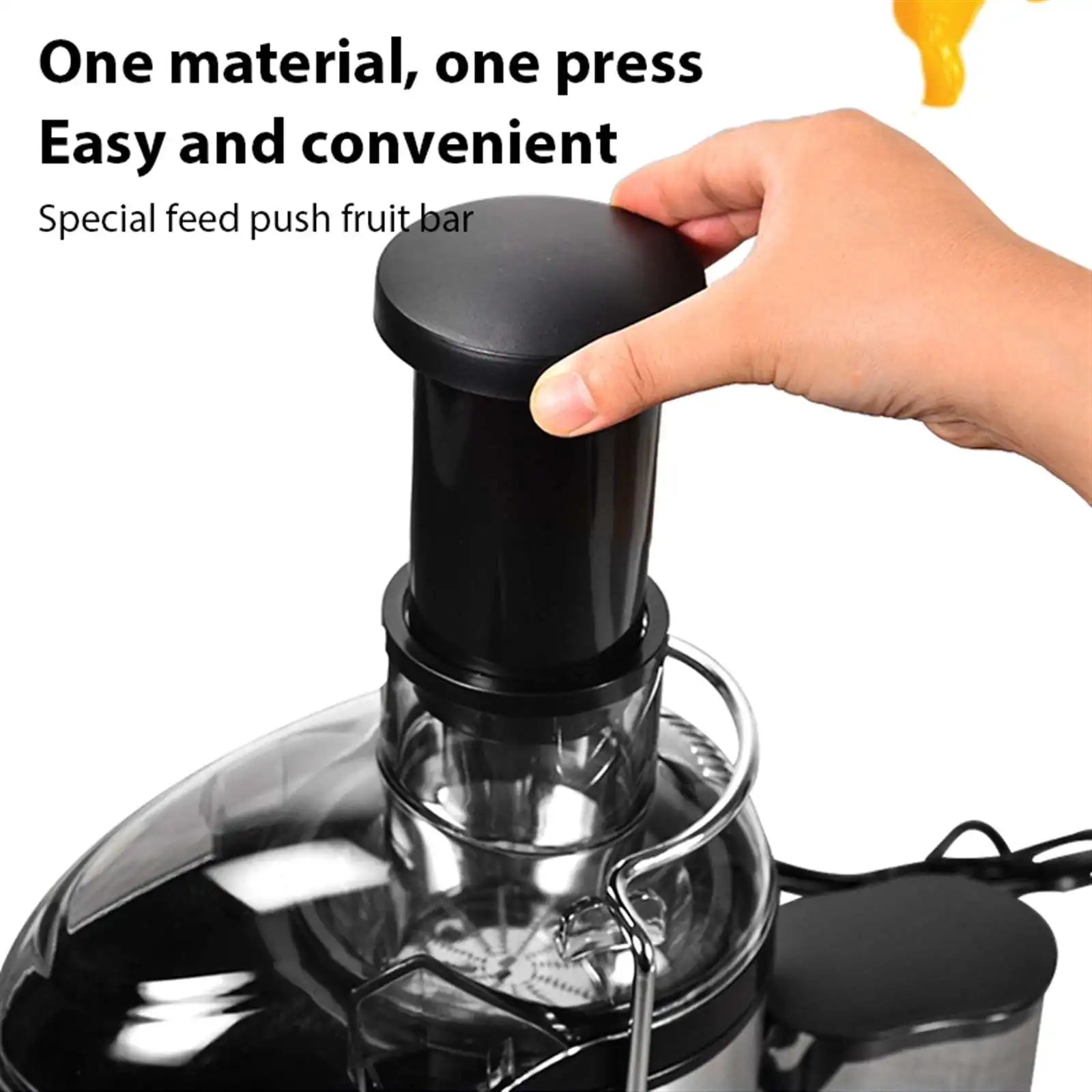 400W Juicer Machine,22000RPM Juicer with 3-inch Big Mouth for Whole Fruits and Veg,Juice Extractor with 2 Speeds,Easy to Clean.