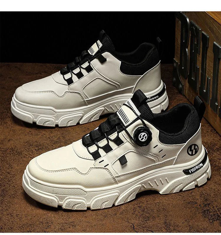 Summer Mens Casual Shoes Leather Men's Sneakers Comfortable Soft Male Wark Board Shoes Platform Shoe for Men Кроссовки Мужские.