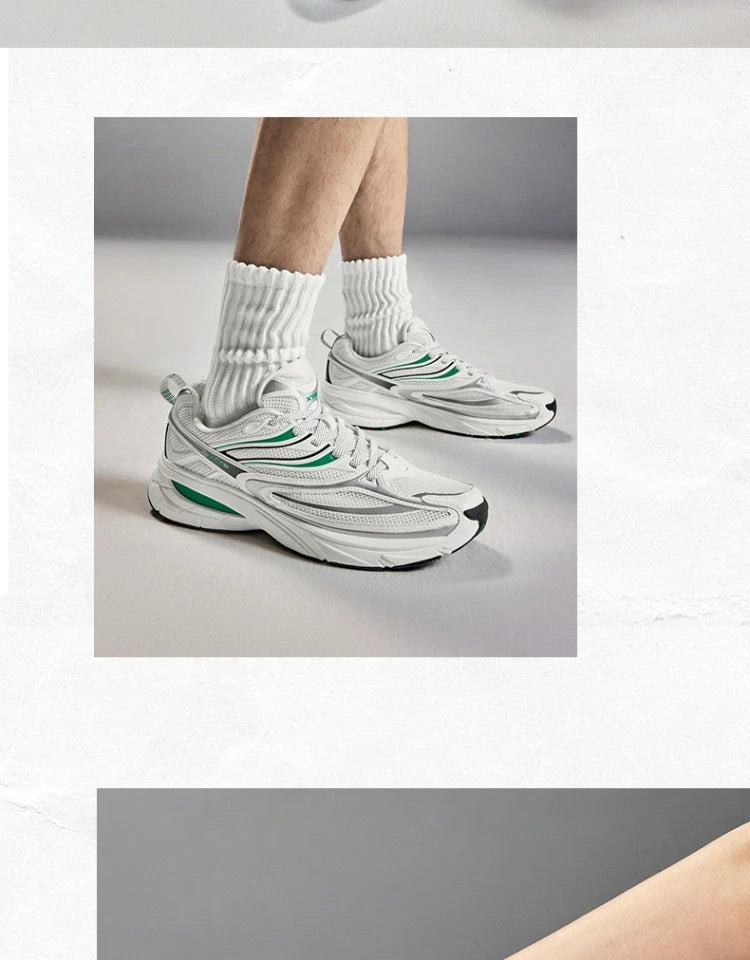 Xtep Little Basque 2 Freizeitschuhe für Herren, 20225, Sommer, Vintage, atmungsaktiv, bequem, rutschfest, langlebig 875219320017