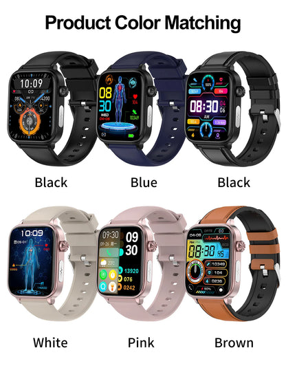 2025 New ECG+PPG Monitoring Smart Watch Women Blood pressure Blood Lipid Uric Acid Women Menstrual Health Tracker Smartwatches