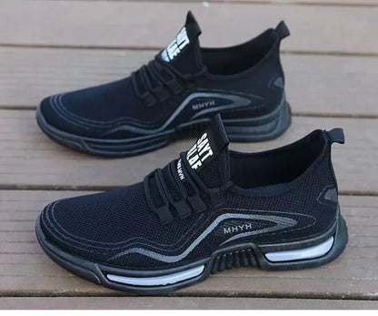 Men Shoes Slip on Fashion Sneakers Male Sport Running Shoes Breathable Gym Training Walking Tennis Shoes Non Slip Workout Flats.