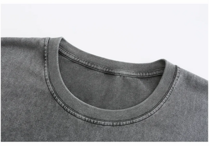 100% Cotton T-shirt Custom Logo Street Trend Short Sleeve T-shirt Embroidery Design European American Size Tops Printing Pattern.