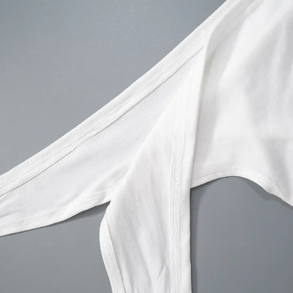 2025 Women'S Summer Ins Style New Shrink Pleated One-Shoulder Crop Top Backless Twist Tie Asymmetric T-Shirt Casual Top