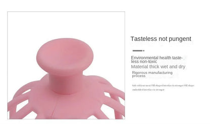 Head Massager Neck Massage Octopus Scalp Stress Relax 12 Antennae Massage Head Meridian Comb Point Pressing Head Artifact