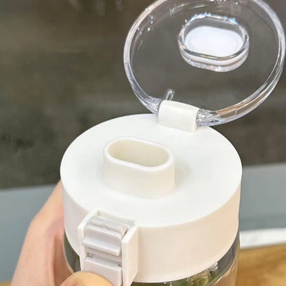 400/600/800ML Large Capacity Sports Water Bottle Leak Proof Plastic Cup Drinking Outdoor Travel Portable Gym Fitness Jugs.