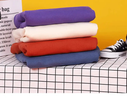 Einfarbiger Hoody für weibliche Herbst modische Kleidung lässige Fleece Tasche Hoodies mehrfarbige Unisex Frauen Streetwear.