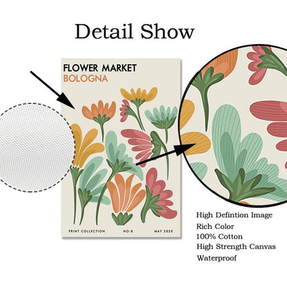 Matisse Poster Yayoi Kusama Posters and Prints Canvas Patings  Flower Market Wall Art Pictures for Living Room Boho Decor.