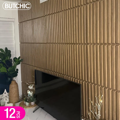 12pcs 50cmx50cm Wood grain 3D Stereo Wall Panel Diamond design tile wall sticker living room mold Bathroom waterproof wall paper