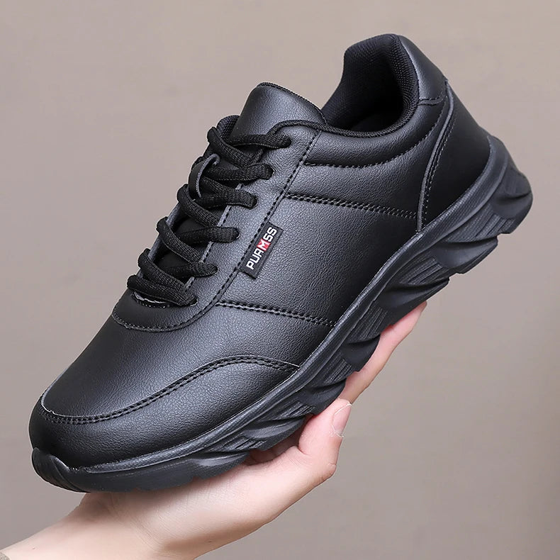Men Sneakers Soft Sports Running Shoes New Casual Shoes for Men Solid Black White Walking Footwear Fitness jogging Men Shoes.
