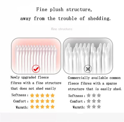 Coral Fleece Autumn Winter Warm Blankets for Bed 3 Layers Thicken Flannel Blanket Quilt Soft Comfortable Warmth Quilts Washable.