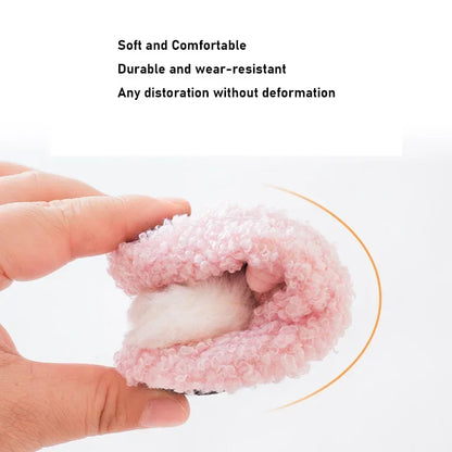 Autumn Winter Baby Slippers Toddler Plush Floor Sock Shoes Children Soft Sole Walking Shoes Indoor Home Anti-slip Kids Shoes