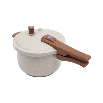 7L 24cm 80kPa Stainless Steel Pressure Cooker Beige Pressure Cooker For Cooking Kitchen Pot For Homes Fast Restaurants Hotels