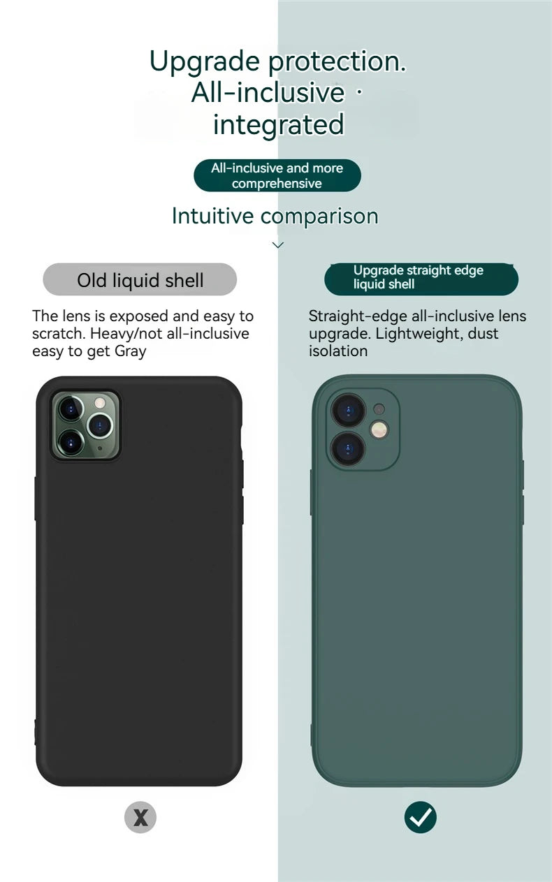 Liquid Silicone Case For iphone 17 Pro Max For iphone 17 17 Pro 17 Pro Max Cover TPU Shockproof Protective Cover iphone 17 Air.