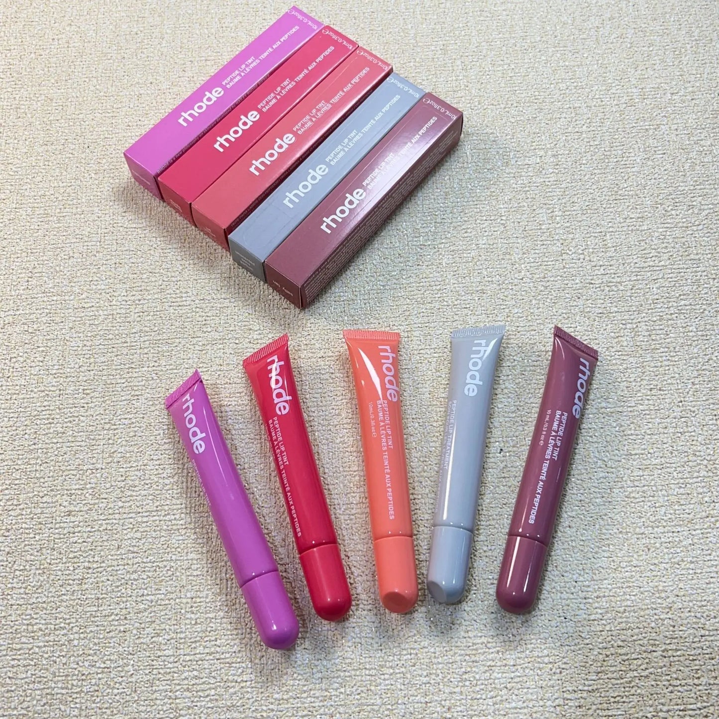 With Lip Gloss Full Set Case for IPhone 17/16/15/14/15/14/13/12/11Pro Max Plus Air Lipstick Silicone Toast Espresso Ribbon Box