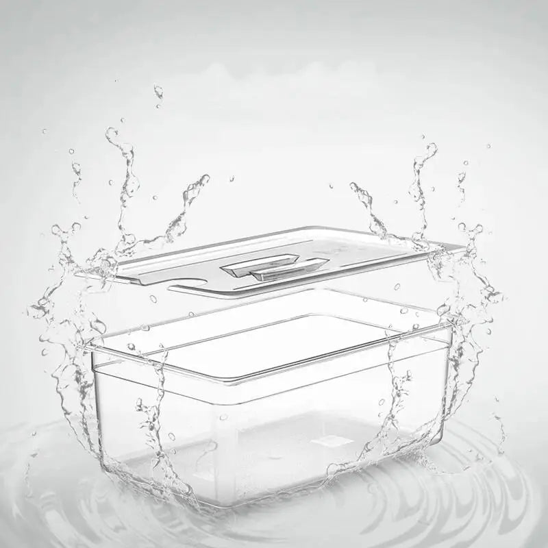 6L Sous Vide Cooker Container For Immersion Circulators Sous-Vide Machine Food Grade PC Material Immersion Thermostatic Cooking.