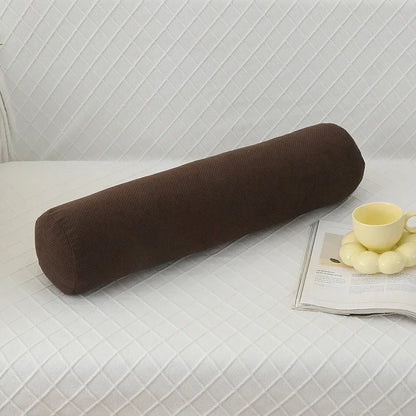 Body Pillow Pregnancy Pillows Chin Lumbar and Leg Support Stomach and Back Sleepers Adjustable Bendable Roll Pillow for Sleeping