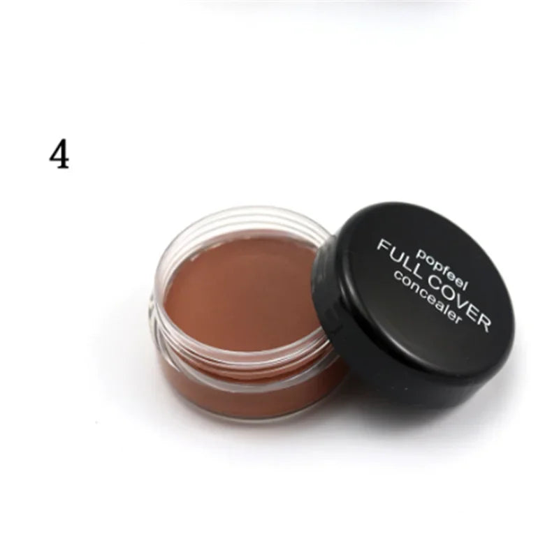 Hide Blemish Face Eye Lip Cream Concealer Makeup Foundation Professional Full Cover Contour Base Make Up Concealer Cream hot.