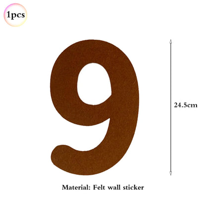 40in Cream Big Number Balloon 18in Three Color Love Foil Helium Balloons Aldult Birthday Set Boys Girls 1st Birthday Decorations